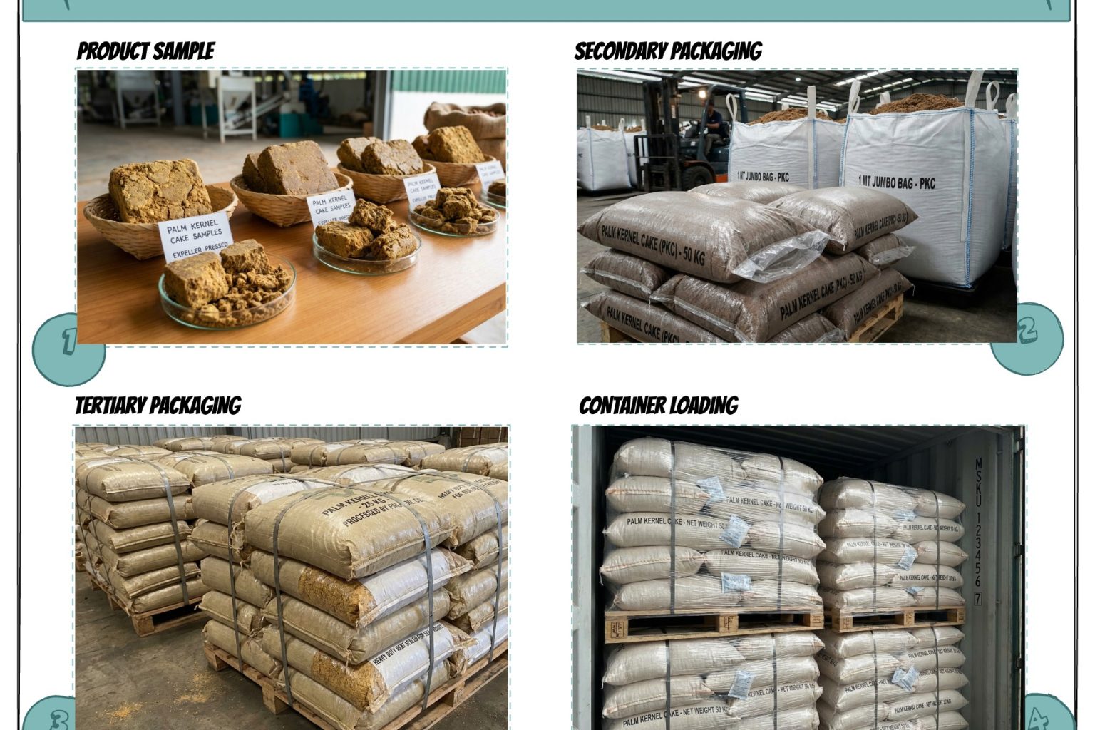 Palm Kernel Cake-Picture