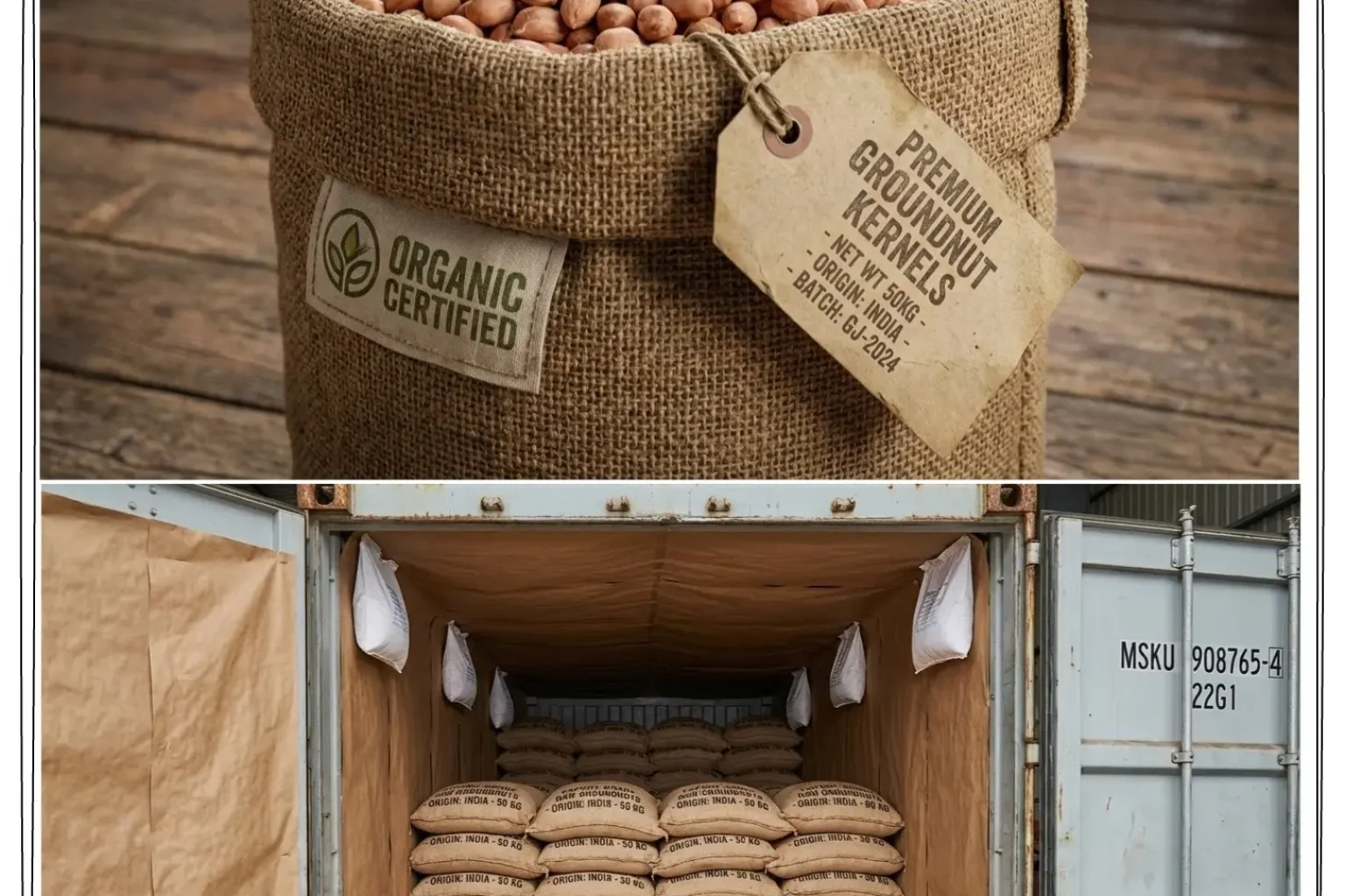 Raw Groundnuts-Picture